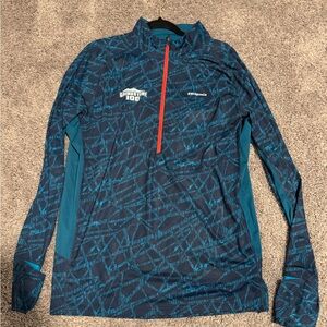 Patagonia Mens's running 1/2 zip